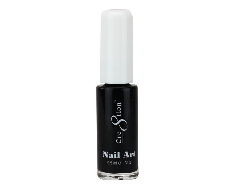 Creation Nail Art Striper (Lacquer) - Black