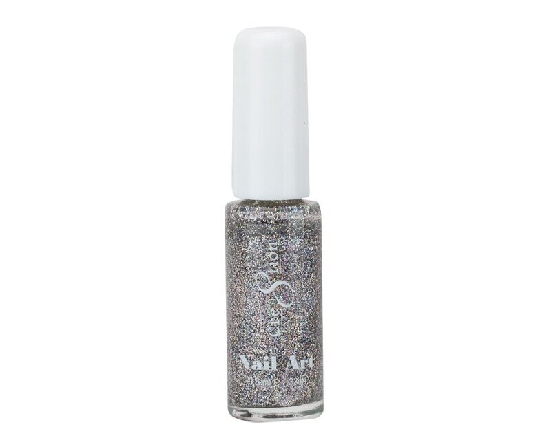 Creation Nail Art Striper (Lacquer) - Multi-Color Glitter