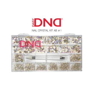 DND Nail Crystal Kit AB #1