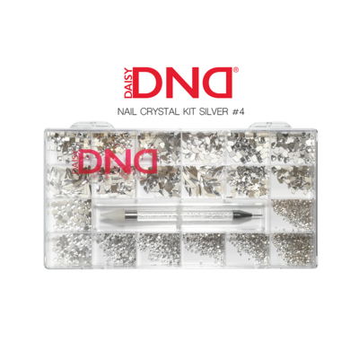 DND Nail Crystal Kit Silver #4