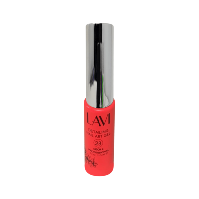 LAVI - Detailing Nail Art Gel - Neon Red