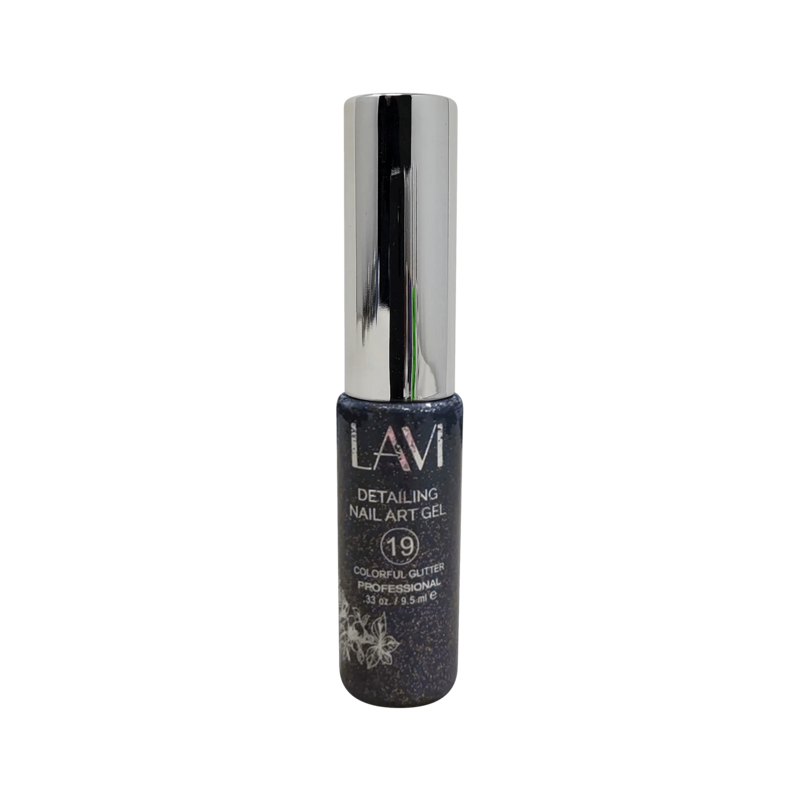 LAVI - Detailing Nail Art Gel - Colorful Glitter