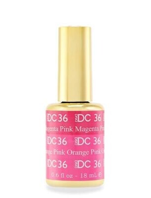 DC Mood Change - Magenta Pink to Orange Pink DC36