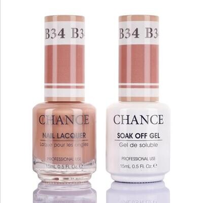 B34 - Chance Gel/Lacquer Duo Bare Collection