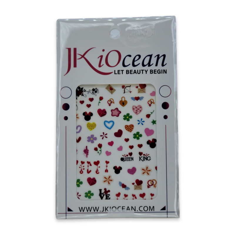 JKiOcean Nail Stickers, 1 pack