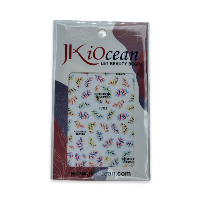 JKiOcean Nail Stickers, 1 pack