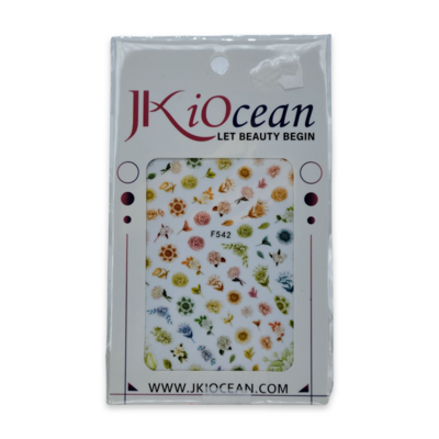 JKiOcean Nail Stickers, 1 pack