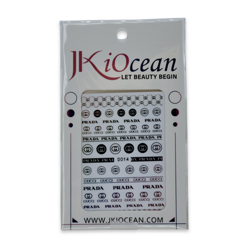JKiOcean Nail Stickers, 1 pack