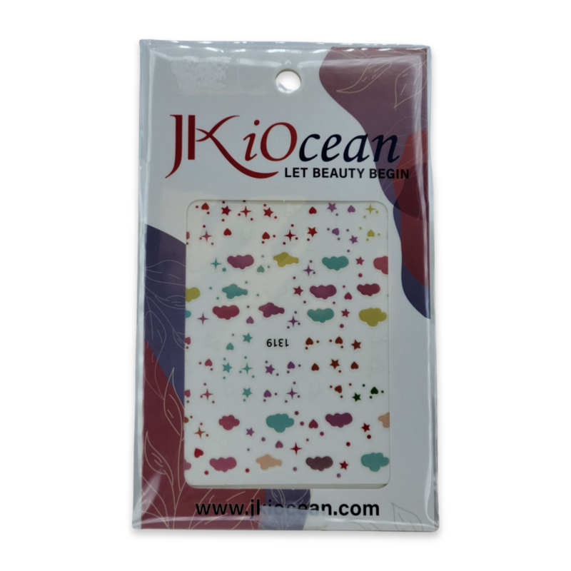 JKiOcean Nail Stickers, 1 pack
