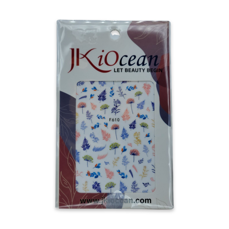 JKiOcean Nail Stickers, 1 pack