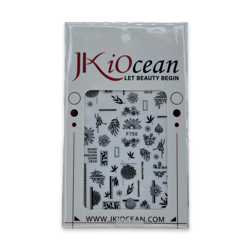 JKiOcean Nail Stickers, 1 pack