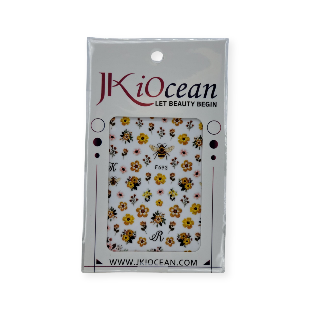 JKiOcean Nail Stickers, 1 pack
