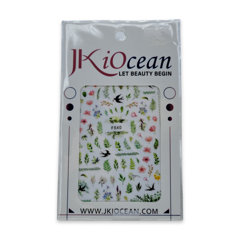 JKiOcean Nail Stickers, 1 pack