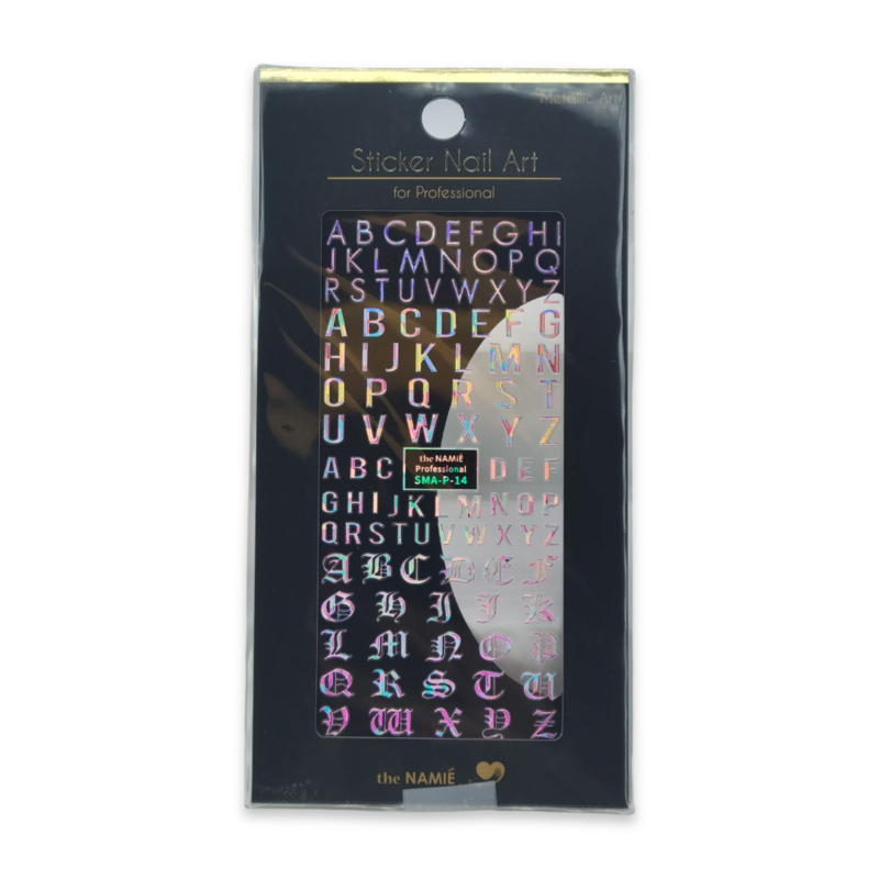 Text Nail Sticker by Namie, 1 pack