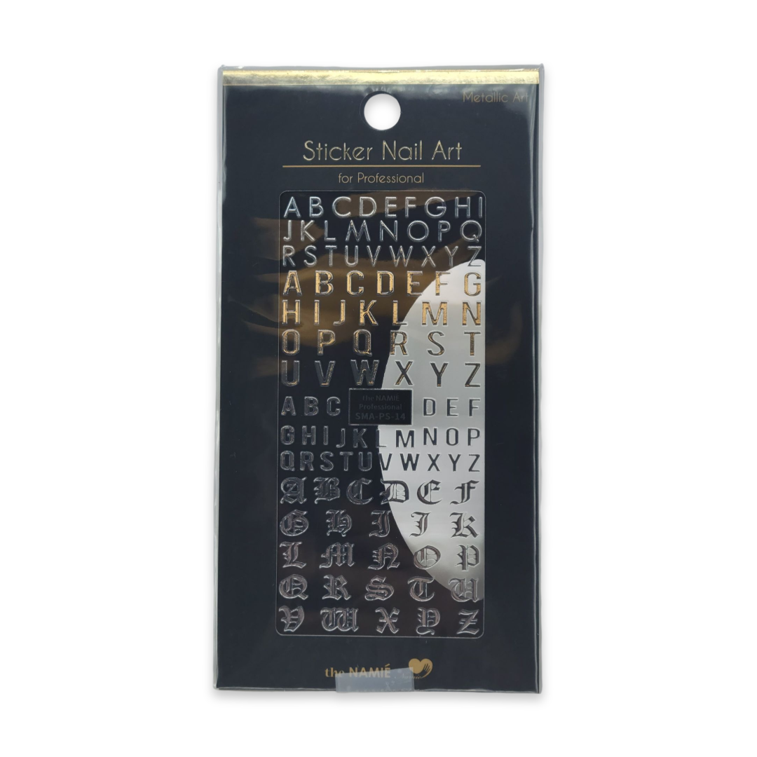 Text Nail Sticker by Namie, 1 pack