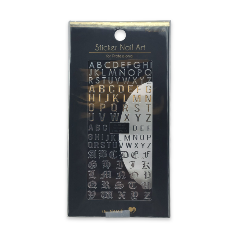 Text Nail Sticker by Namie, 1 pack