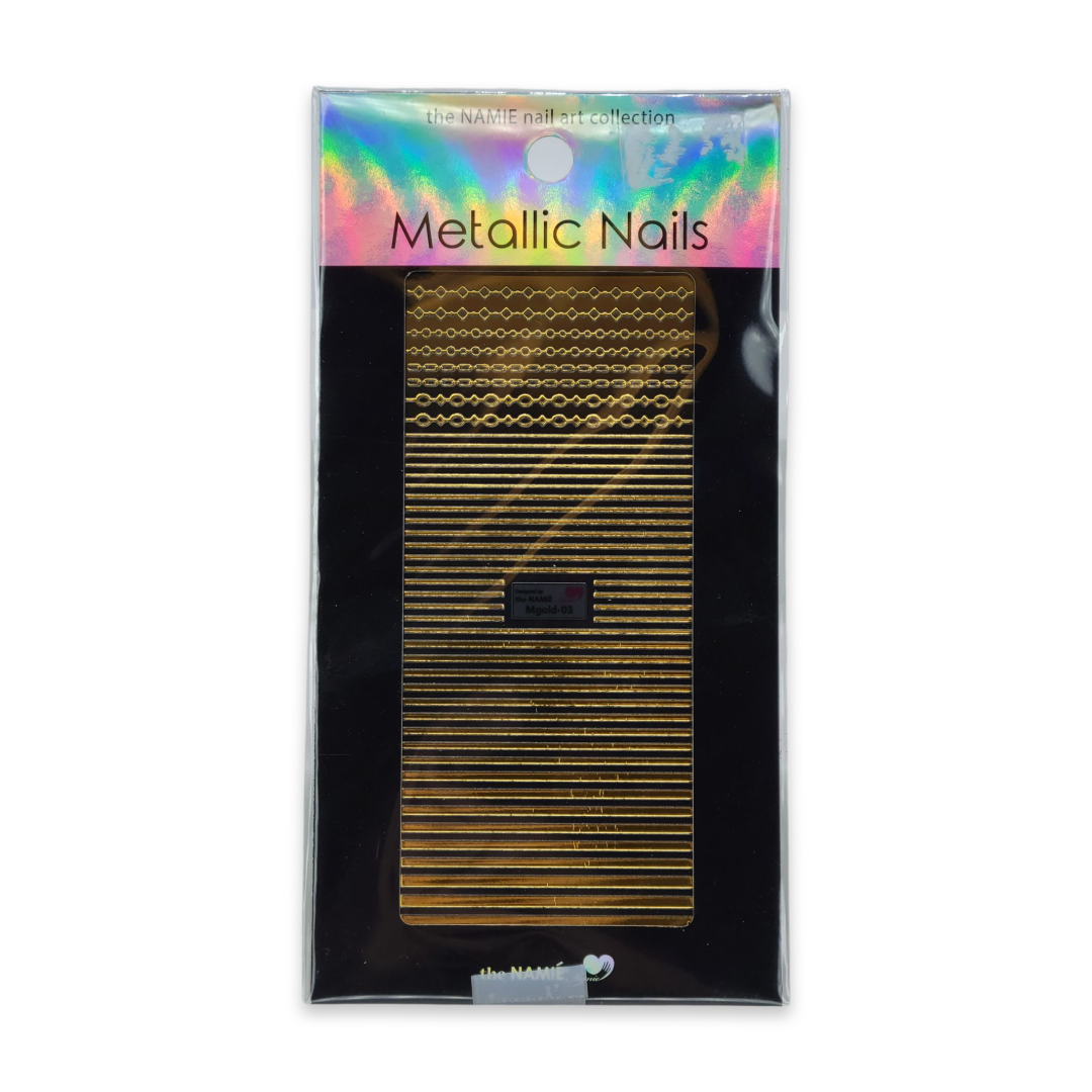 Metallic Nail Stickers by Namie, 1 pack
