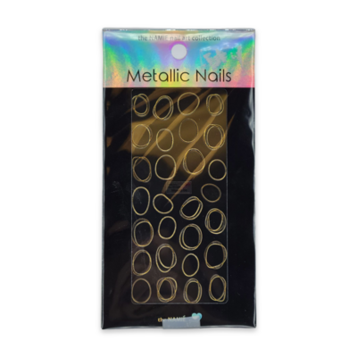 Metallic Nail Stickers by Namie, 1 pack