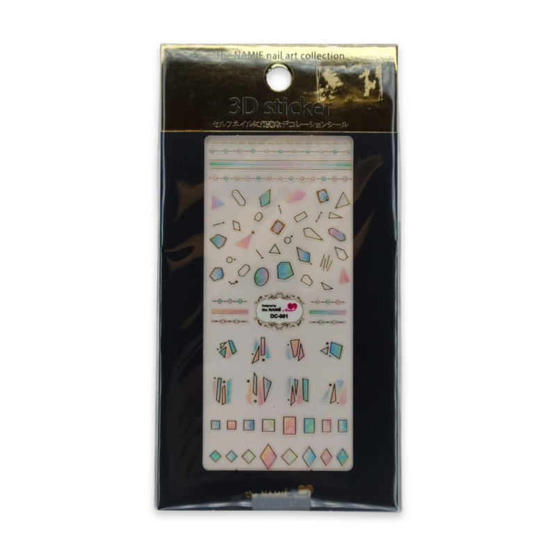 3D Nail Stickers by Namie, 1 pack