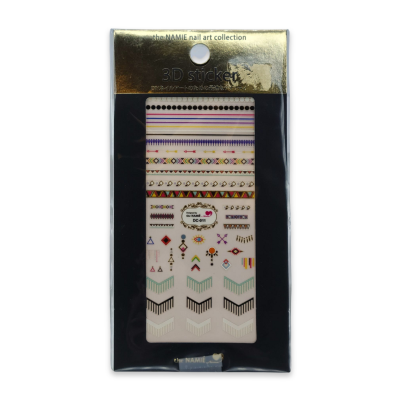 3D Nail Stickers by Namie, 1 pack