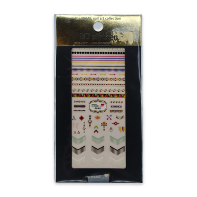3D Nail Stickers by Namie, 1 pack