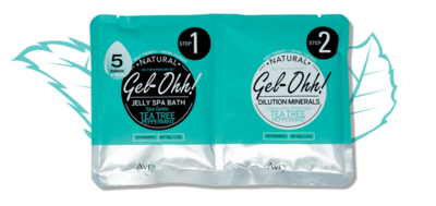 Avry GEL-OHH! Natural Jelly 2 Step - Tea Tree & Peppermint