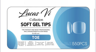 Toe - Full Soft Gel Extension - Lucas VI Collection