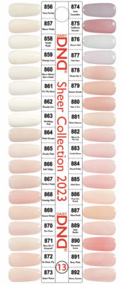 DND Sheer Collection #856-#892