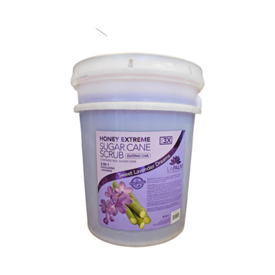 LaPalm - Honey Extreme Lavender Sugar Scrub - 5 gallons