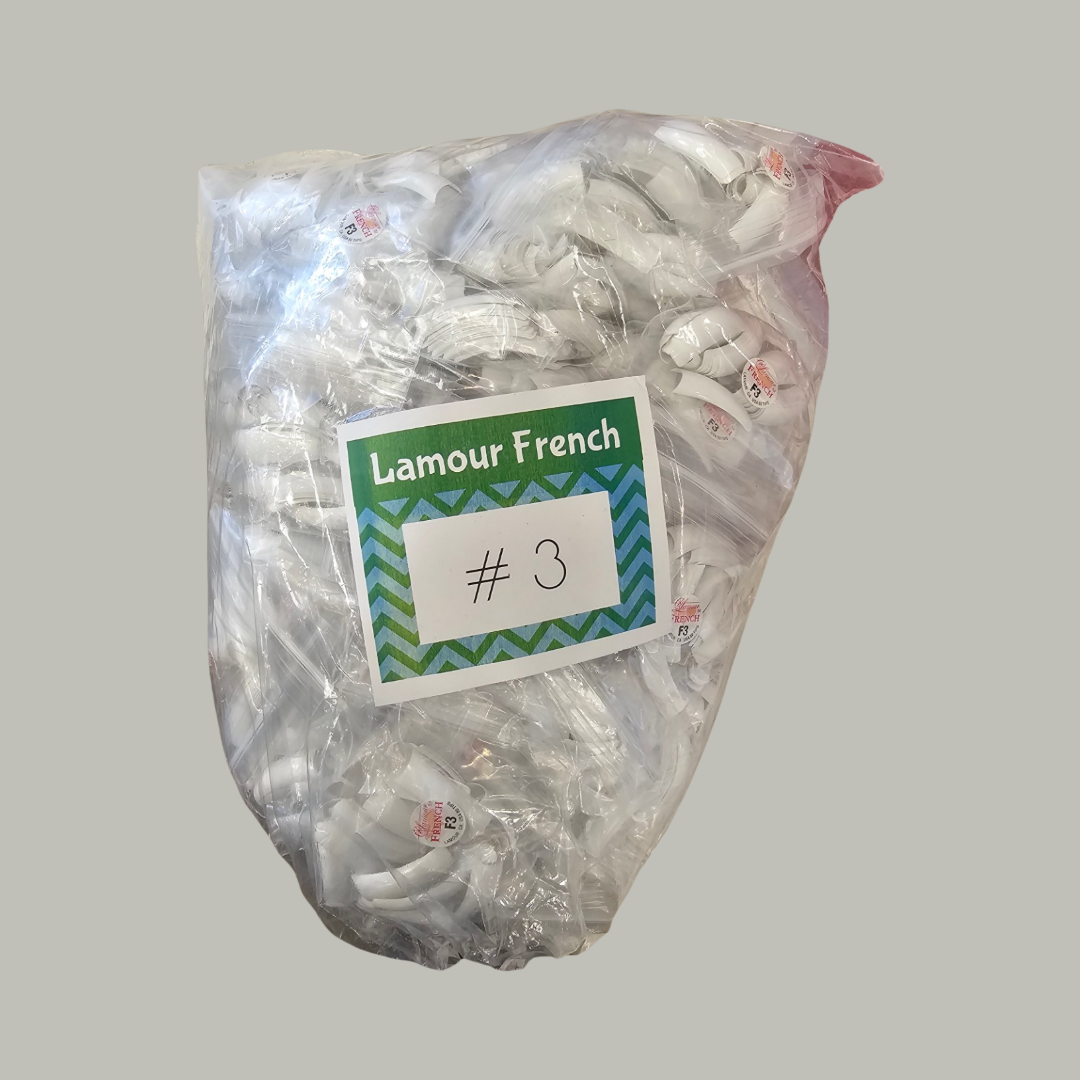 F3 - Lamour French Tip - BIG BAG 100pcs