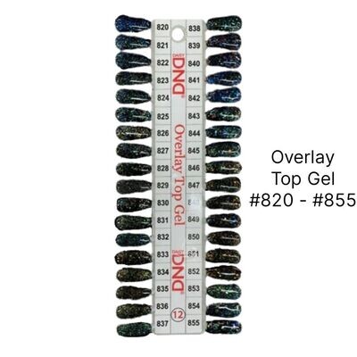 DND Overlay Top Gel Duo #820-#855