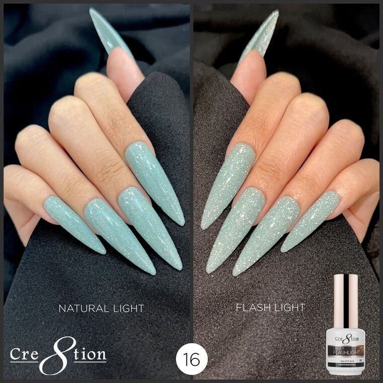 Cre8tion Under Flashlight (Reflective) Gel - #16