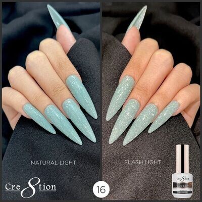 Cre8tion Under Flashlight (Reflective) Gel - #16