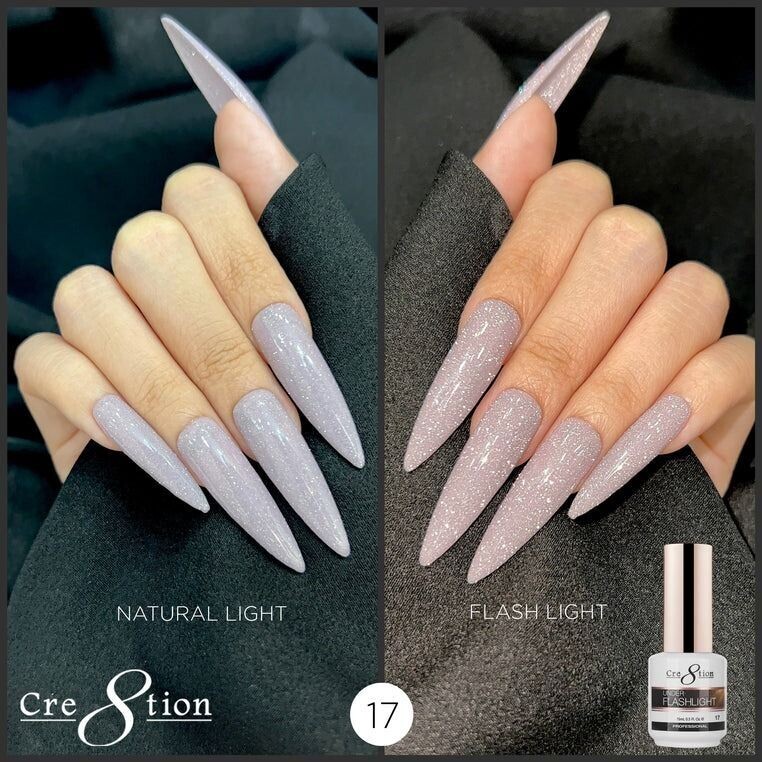 Cre8tion Under Flashlight (Reflective) Gel - #17