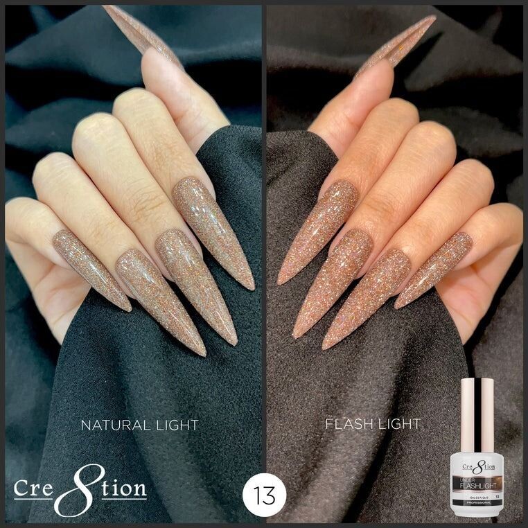 Cre8tion Under Flashlight (Reflective) Gel - #13