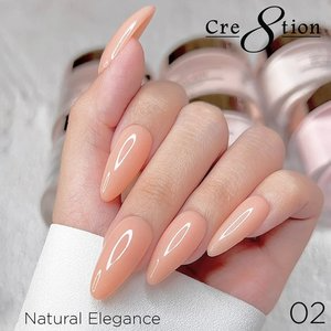 Cre8tion Natural Elegance Acrylic Powder 4oz - #02