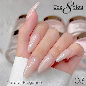 Cre8tion Natural Elegance Acrylic Powder 4oz - #03