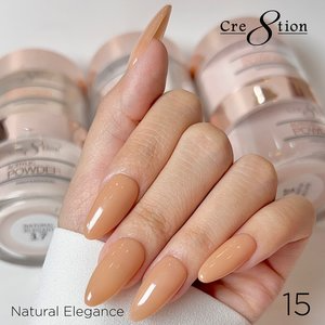 Cre8tion Natural Elegance Acrylic Powder 4oz - #15