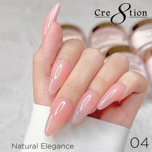 Cre8tion Natural Elegance Acrylic Powder 4oz - #04