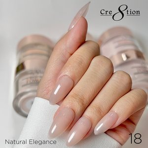 Cre8tion Natural Elegance Acrylic Powder 4oz - #18