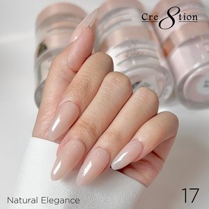 Cre8tion Natural Elegance Acrylic Powder 4oz - #17