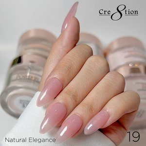 Cre8tion Natural Elegance Acrylic Powder 4oz - #19