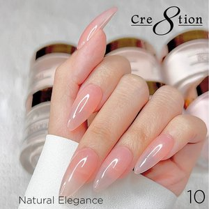 Cre8tion Natural Elegance Acrylic Powder 4oz - #10
