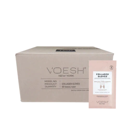 Voesh Collagen Glove Case 100pk - Argan Oil + Floral Extract