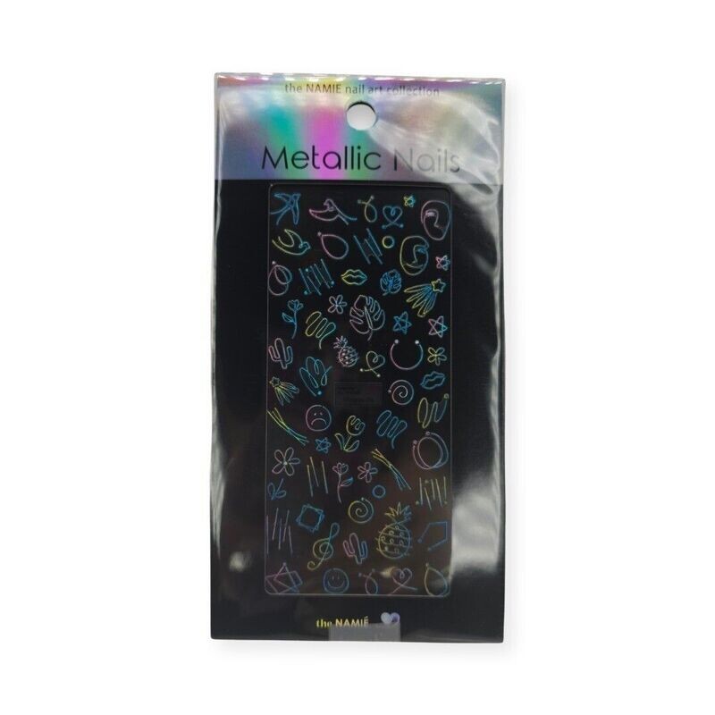 Metallic Nail Stickers by Namie, 1 pack