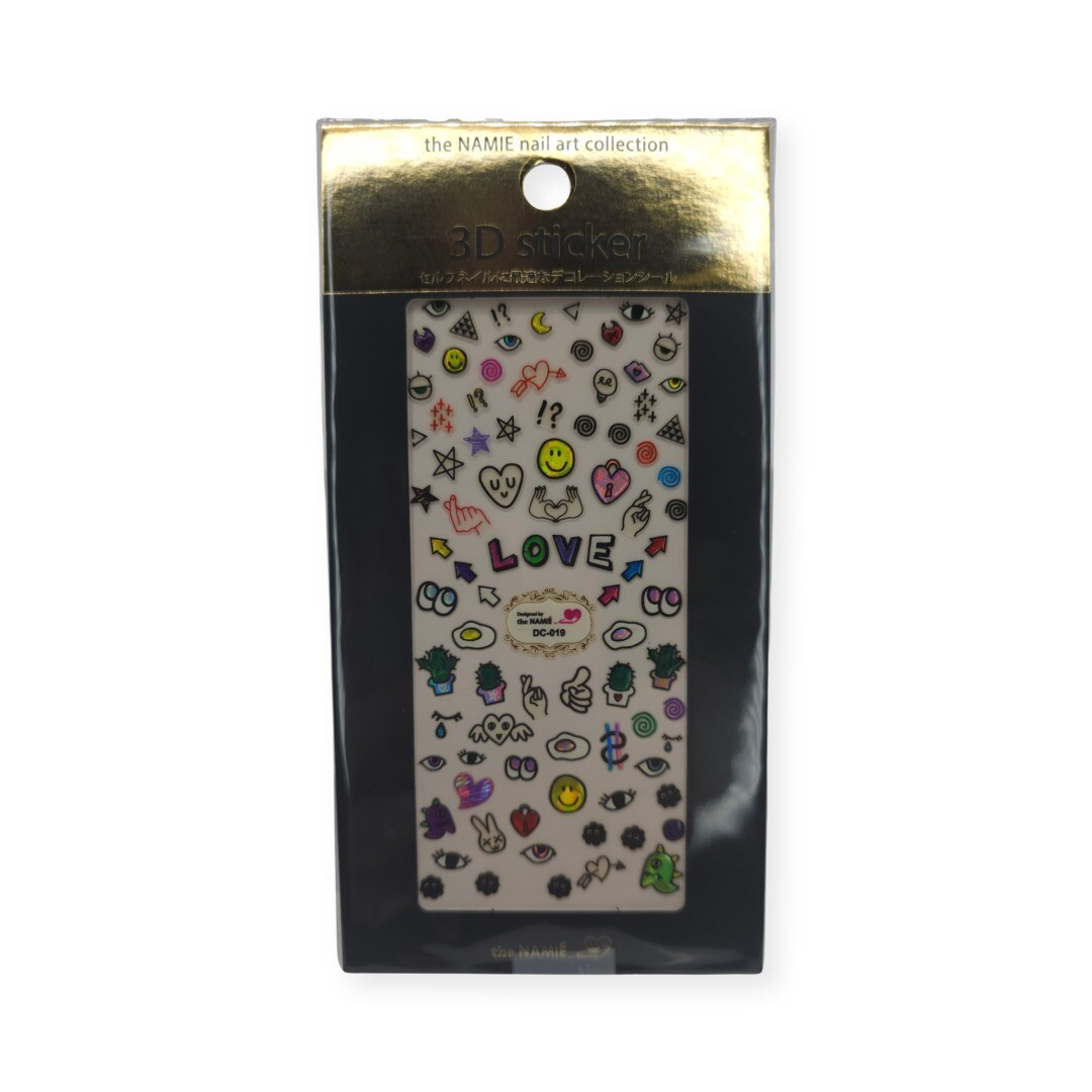 3D Nail Stickers by Namie, 1 pack