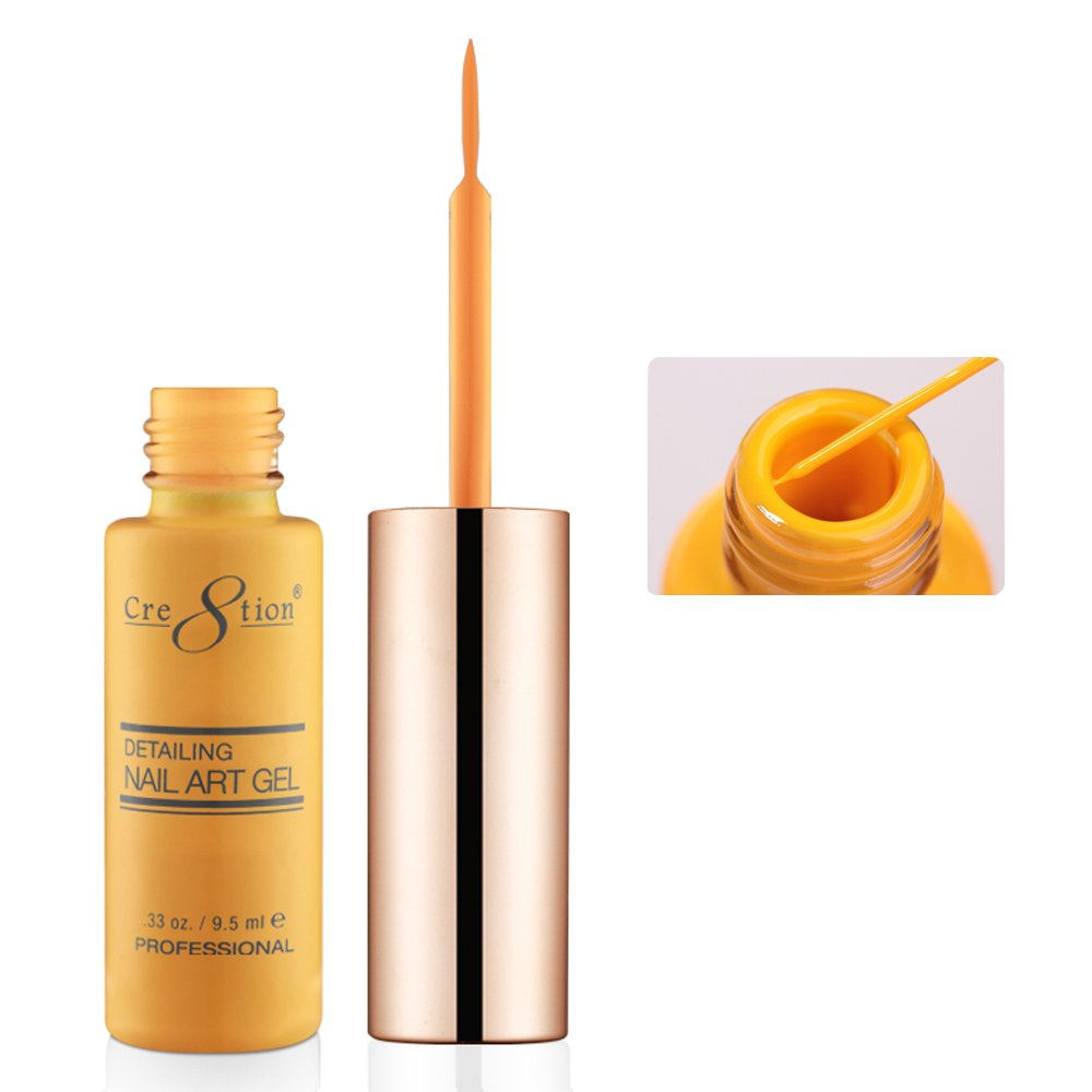 58 Tangerine Orange - Creation Nail Art Gel