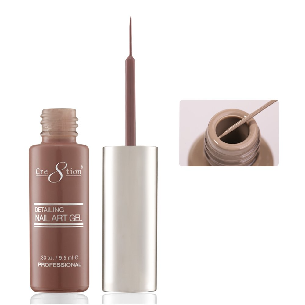 19 Light Brown - Creation Nail Art Gel