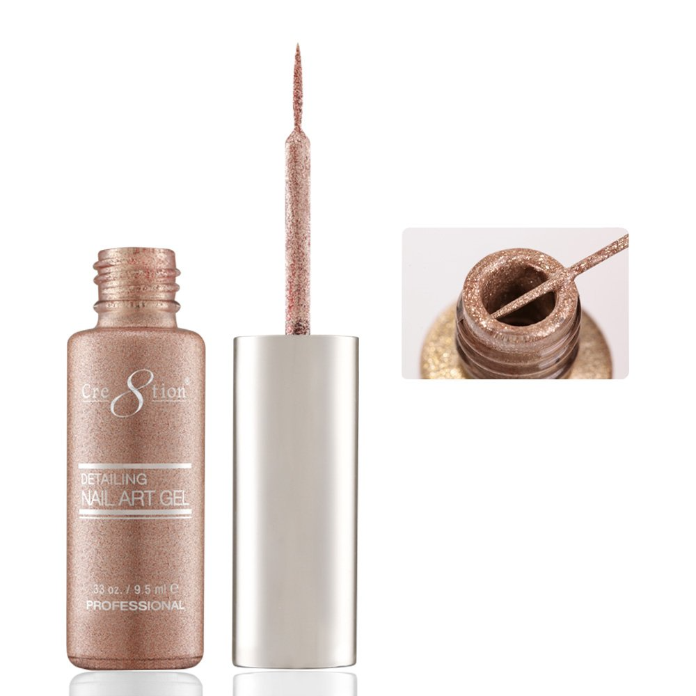 35 Rose Gold Platinum - Creation Nail Art Gel