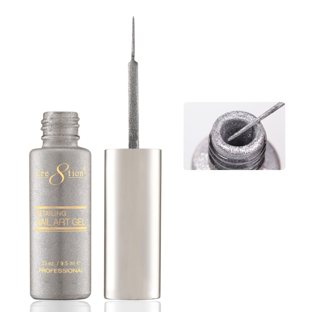23 Fine Silver - Creation Nail Art Gel